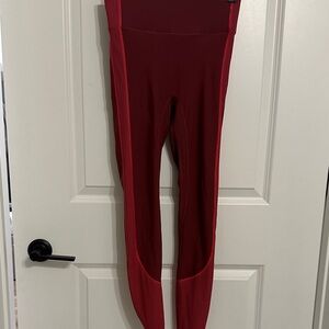 Women's Red Leggings
